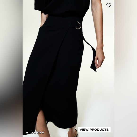 H&M Jersey Wrap Skirt - S - Picture 2 of 7